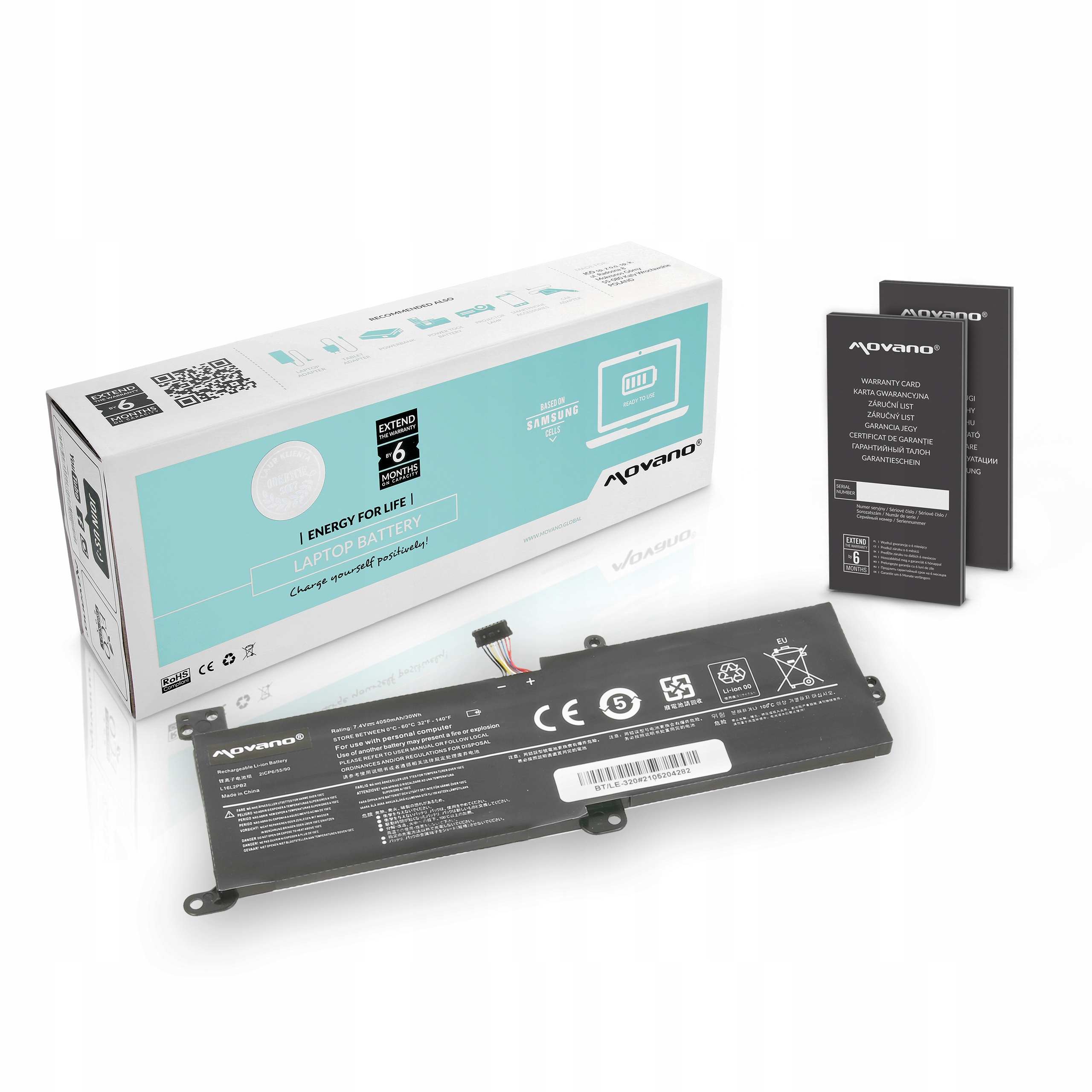 

Bateria do Lenovo IdeaPad 320 L16M2PB1 4050 mAh