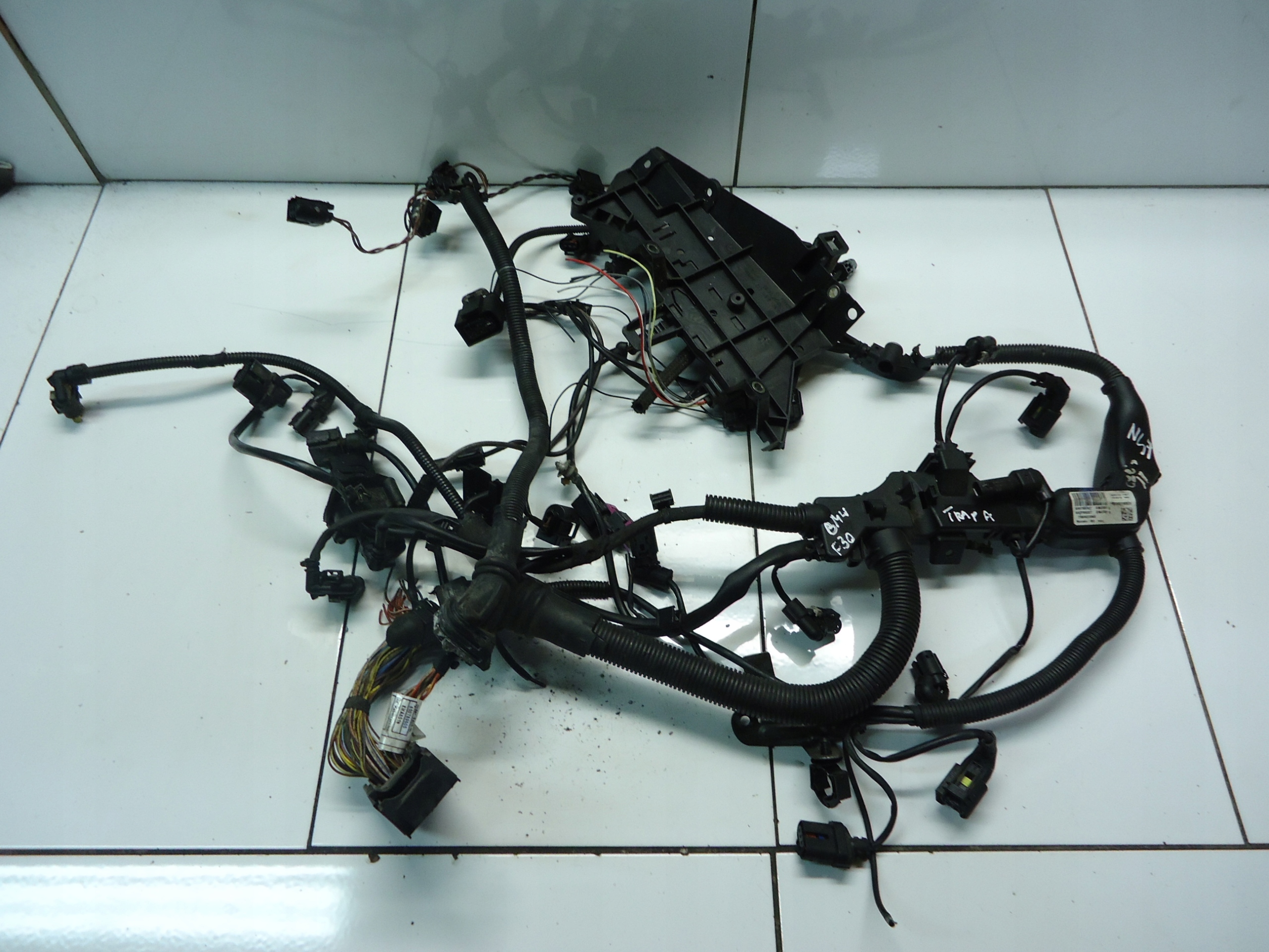 BMW 2.0D N47D20 Motorkabelbaum 8507893
