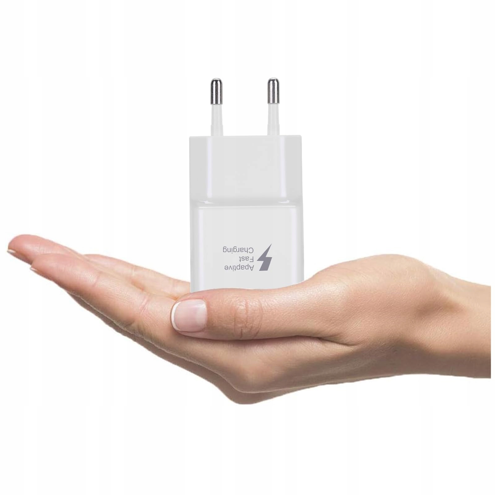 2ER-PACK USB ŁADOWARKA I KABEL USB C 2M DO ANDROIDY GALAXY LG TELEFONY — miniatura 4