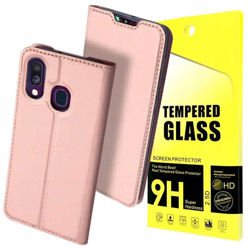 

Etui Z Klapką Dux Ducis Do Galaxy A40 + Szkło 9H