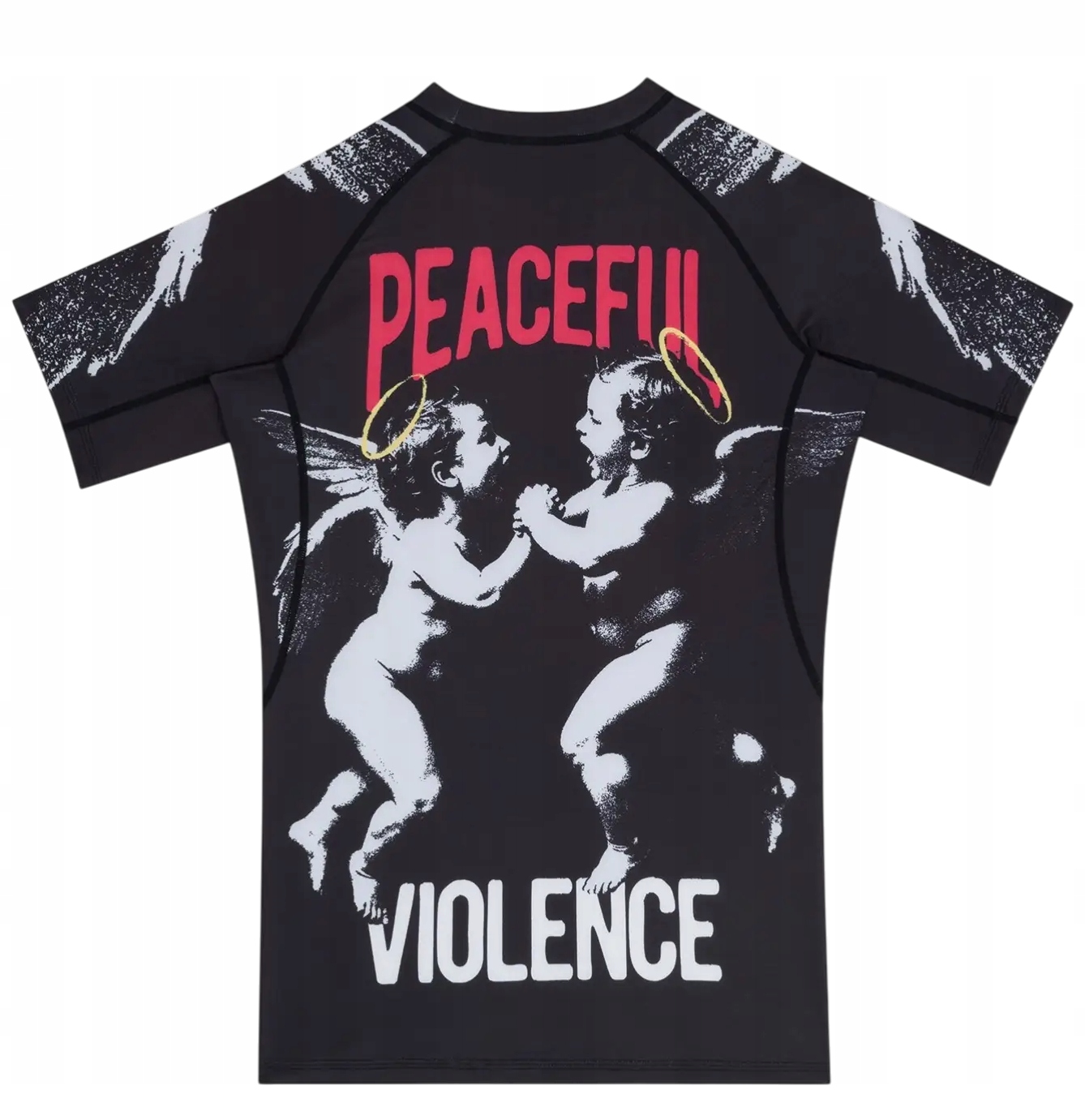 Manto Rashguard Krótki Rękaw Angels S