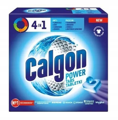 Calgon Tabletki Do Czyszczenia Pralki Power 4w1 (15szt) x3 Opakowania EAN (GTIN) 5908252007813