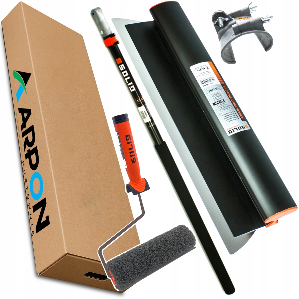 Špachtle Nůž Na Hladítko 65 cm Váleček Na Hladítko Teleskopický