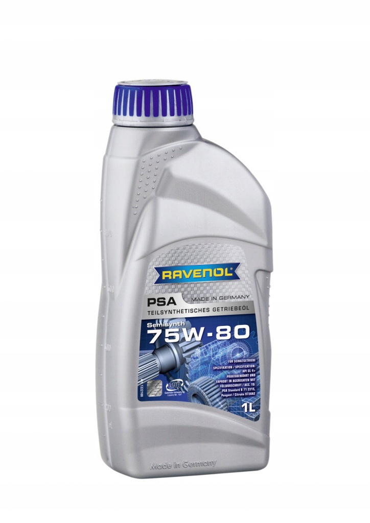 Prevodový Olej Ravenol 75W/80 GL-4+ Pre Psa B71 1L