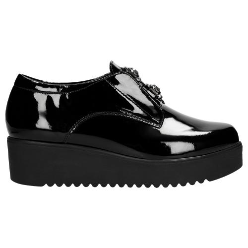 

Buty Wojas Półbuty damskie skóra czarne r. 36