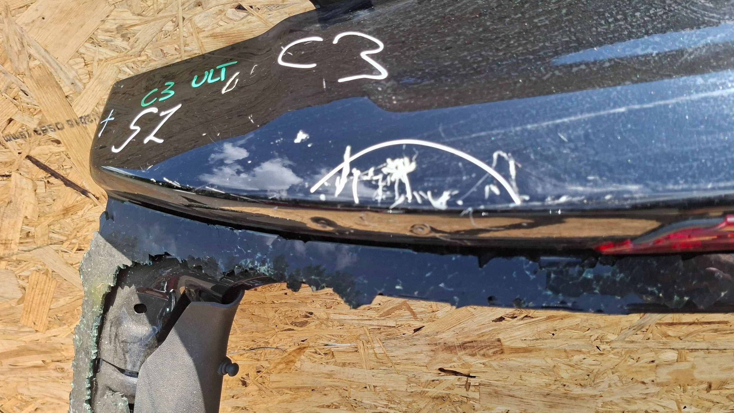 trunk door boot CITROEN C3 II LIFT 2012