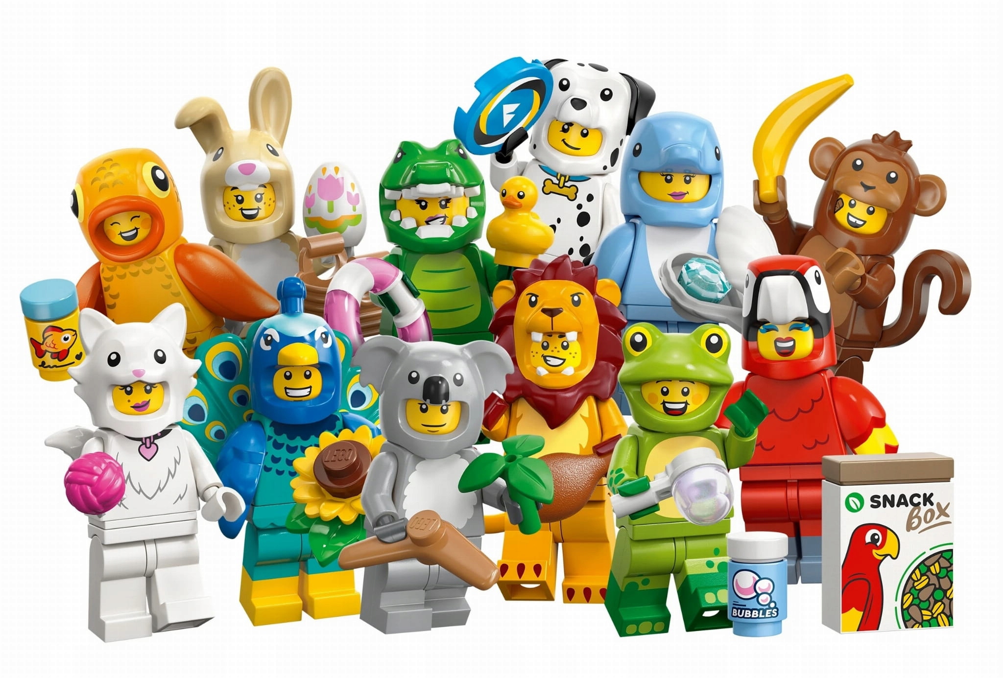 Lego 71051 Minifigurky Série 28 Zvířata Sada 12 Kusů