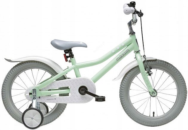 Rower dziecięcy Maxim Sheep Girl 16 zielony biały
