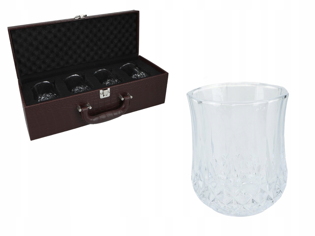 Sada 4 pohárov na whisky