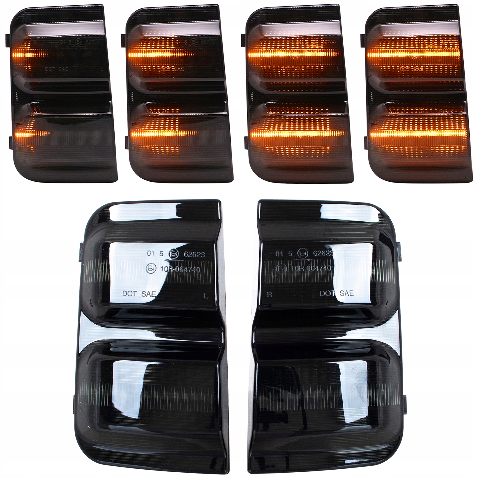 Dynamické Led Směrovky V Zrcátku Pro Citroen Jumbo 06