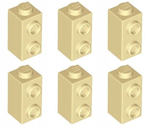 

Lego 32952 Klocek 1x1x1 piaskowy (5g) 6 szt.