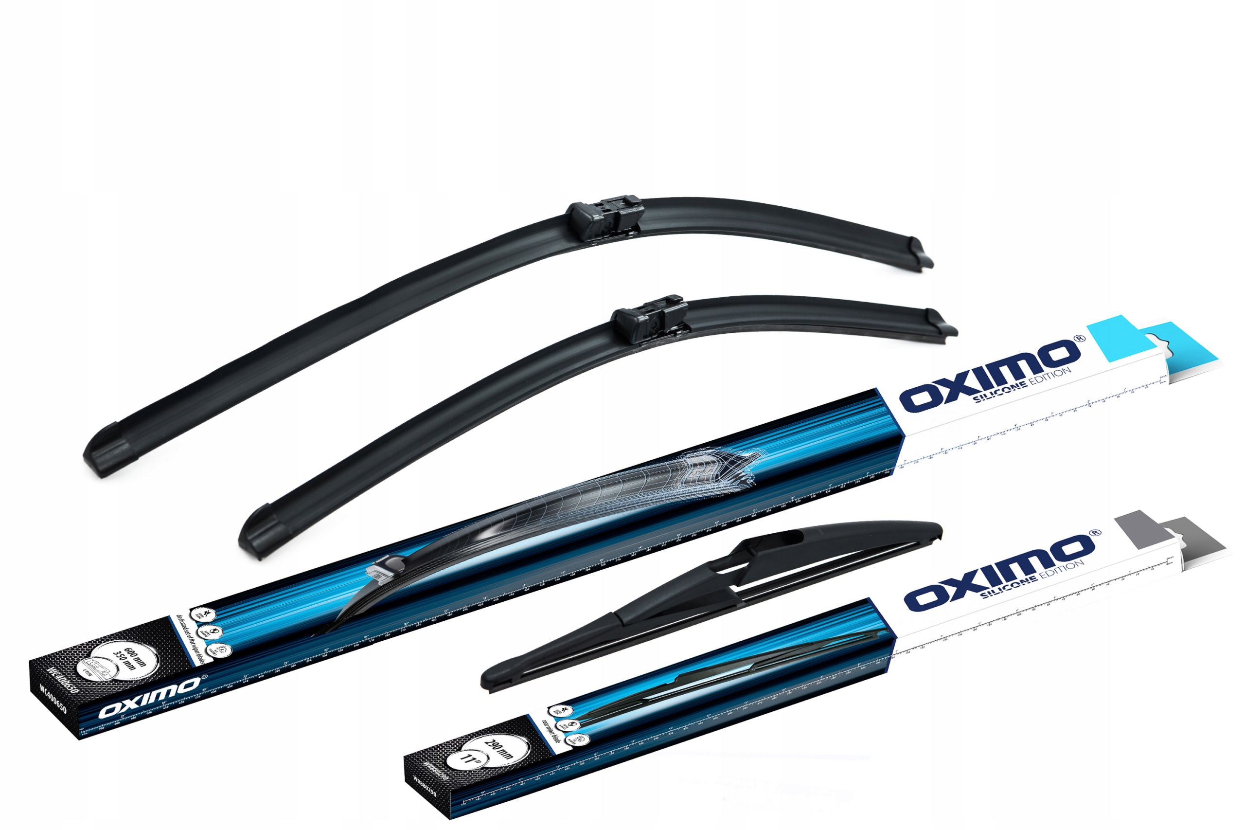 

Wycieraczki Płaskie Ford Ka Przód+tył Oximo 10