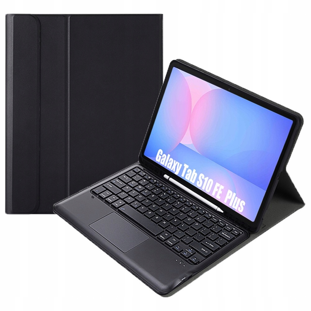 Pouzdro S Bluetooth Klávesnicí Touchpad Pro Samsung Galaxy Tab S10 Fe+ Pouzdro