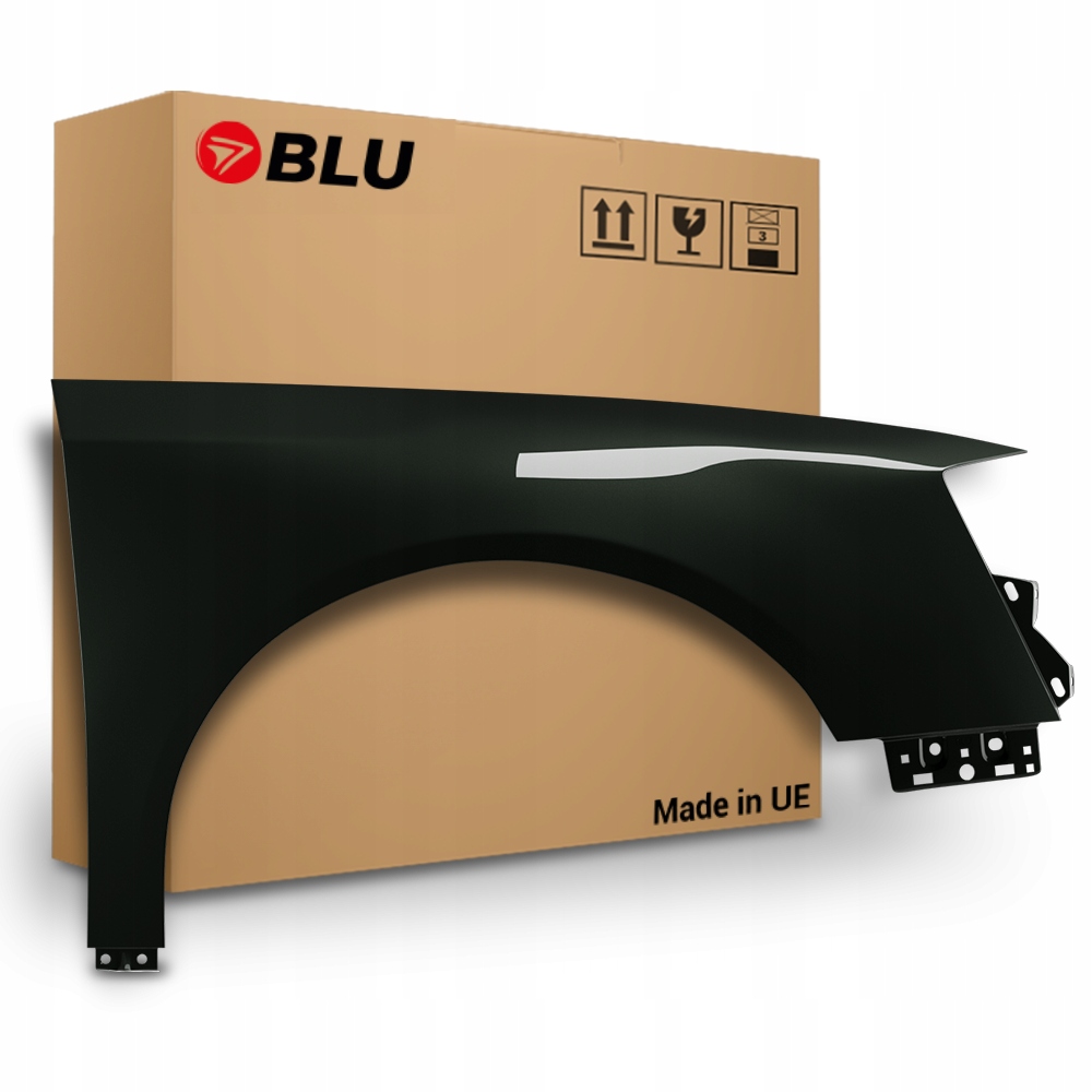 Blu Blatník Vw Passat B6 LC6S pravý zelený 05-10 přední pozink DerbyGreen