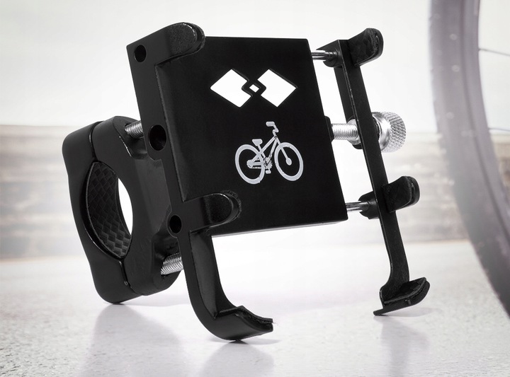 UCHWYT ROWEROWNY ALUMINIOWY MOCNO TRZYMA Waga produktu z opakowaniem jednostkowym 0.3 kg