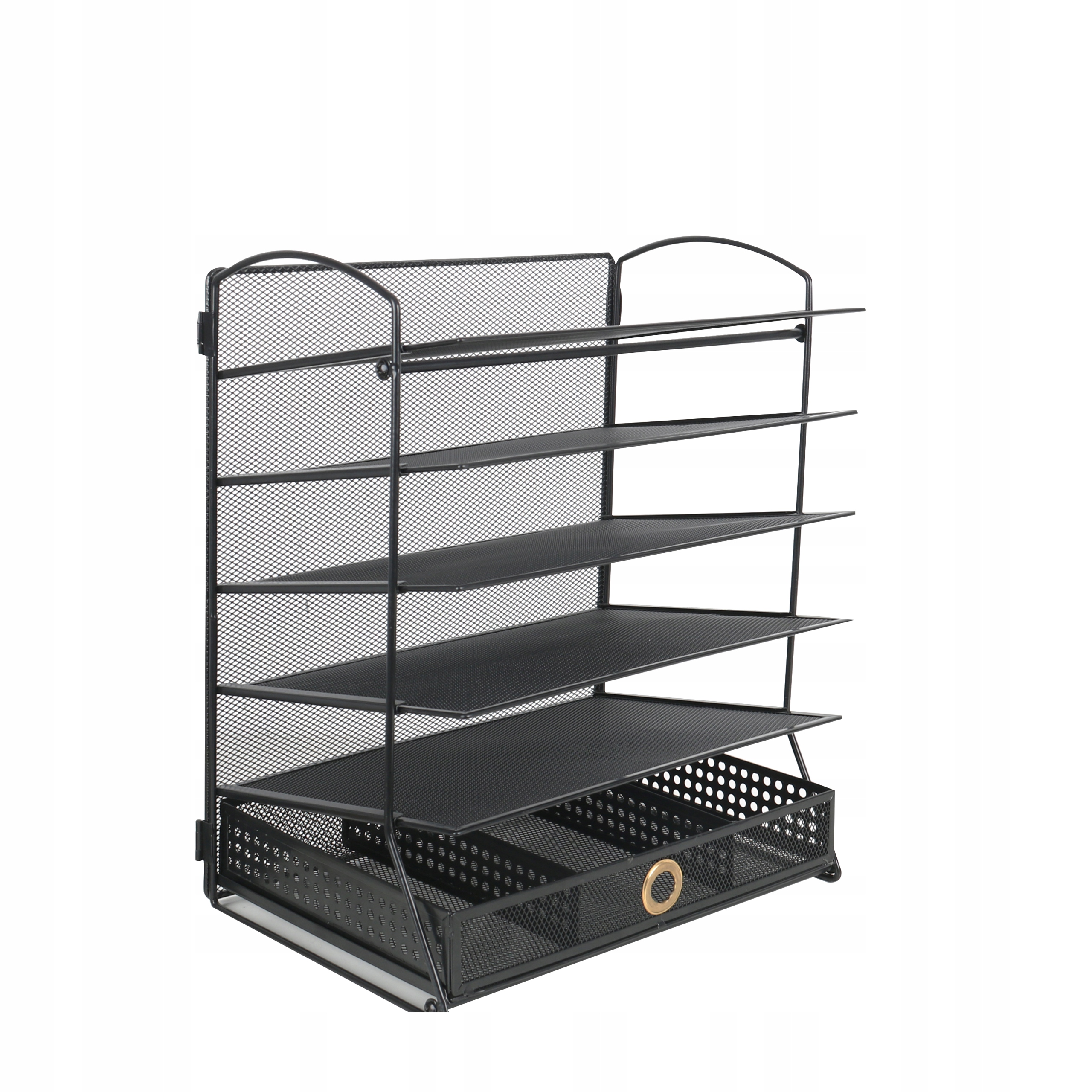 Organizer na dokumenty sorter 5 półek + szuflada