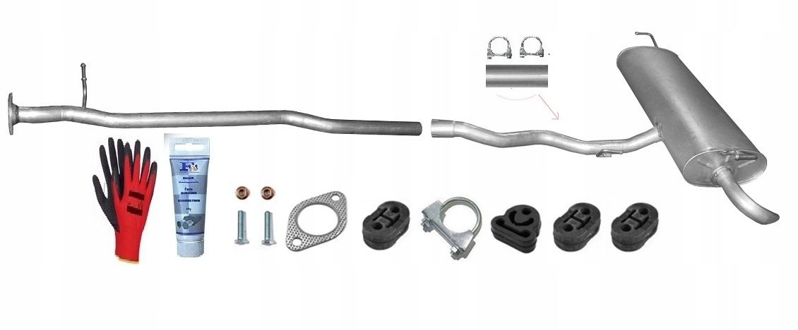 Nissan Qashqai 1.5 dCi 2WD 76-78 kW (2006-2009) Trubka Tlumič bonus