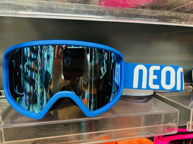 GOGLE NEON JOLLY BLUE ROYAL/ WHITE SZYBA BLUE CAT3