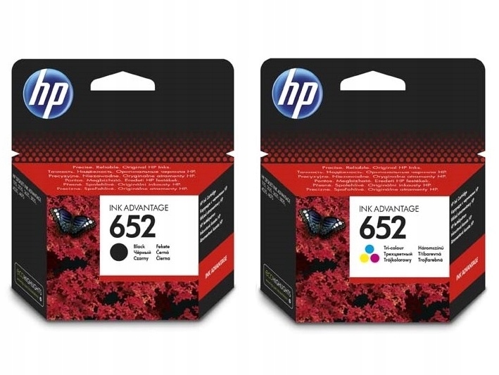 

Tusze Hp 652 Deskjet Ink Advantage 3785 4535 4675