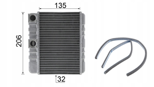 mahle AH 87 000P теплообменник , отопление внутренний
