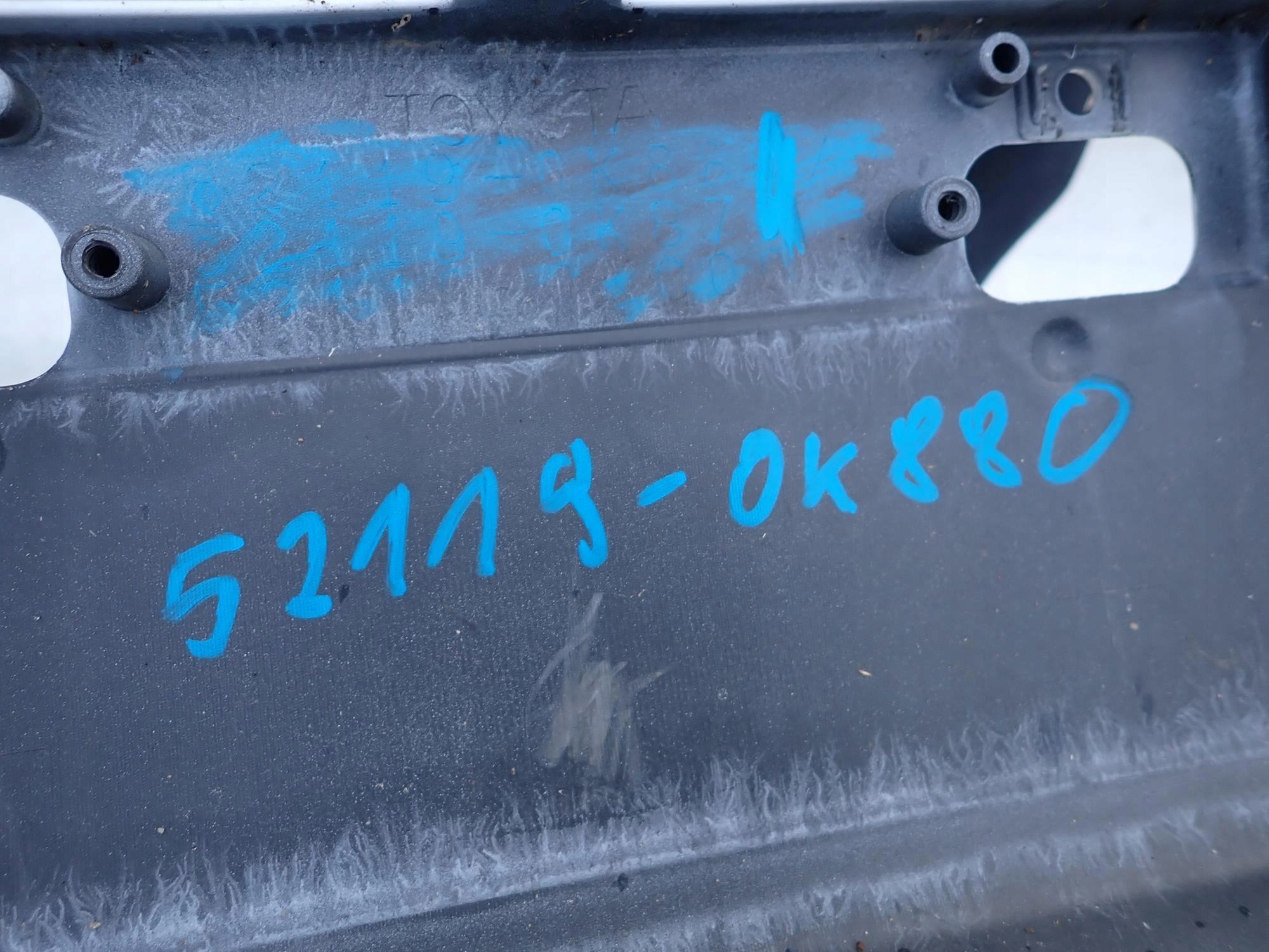 TOYOTA HILUX VIII 8 15-20 bumper front front washer