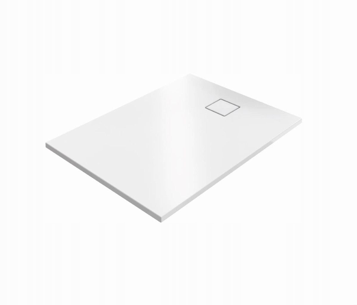 Levně Hüppe EasyFlat Sprchová vanička 120x80 cm, bílá, litý mramor