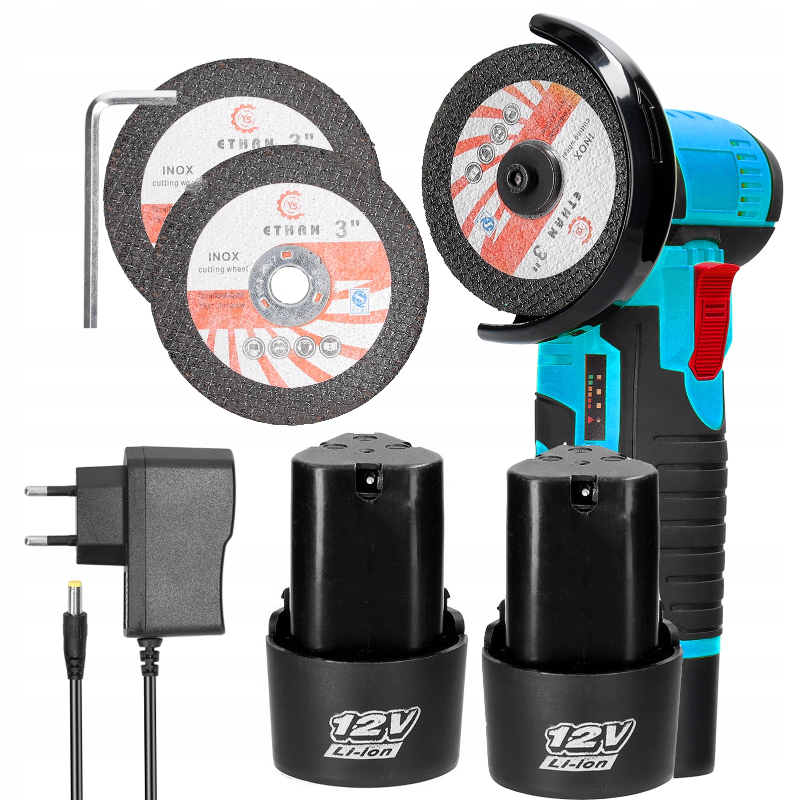 Kompaktní Úhlová Bruska Přenosná Akumulátorová Bruska