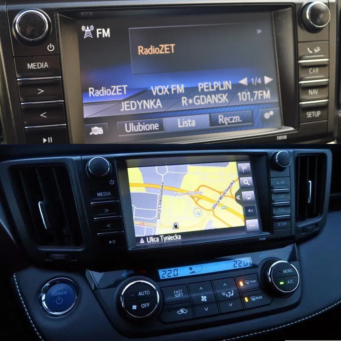 Gps Mapa Toyota RAV4 (2014-2018) Toyota Touch 2 Go 2025