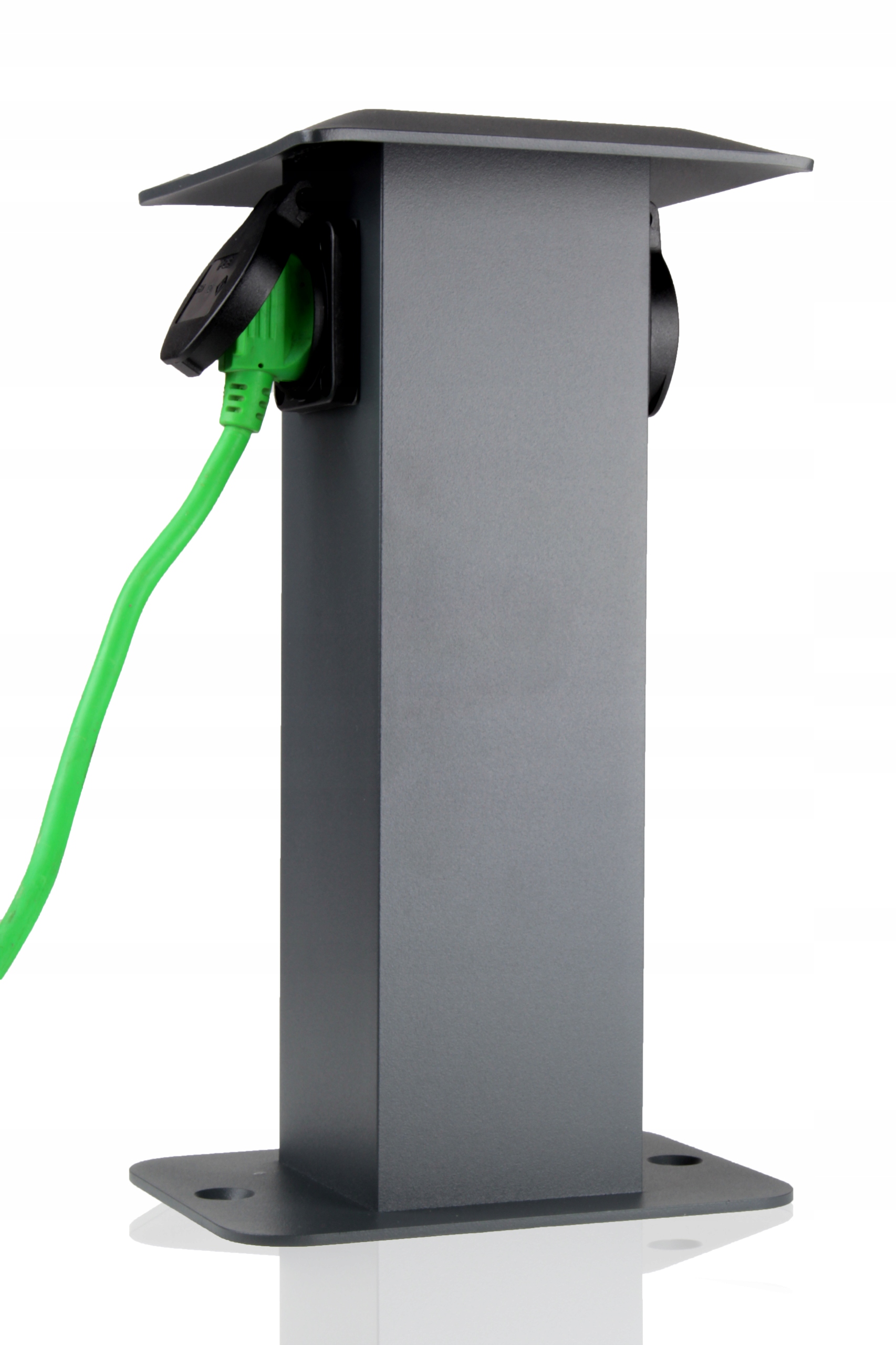 

Elektryczny Słupek Ogrodowy z Gniazdami Zasilający