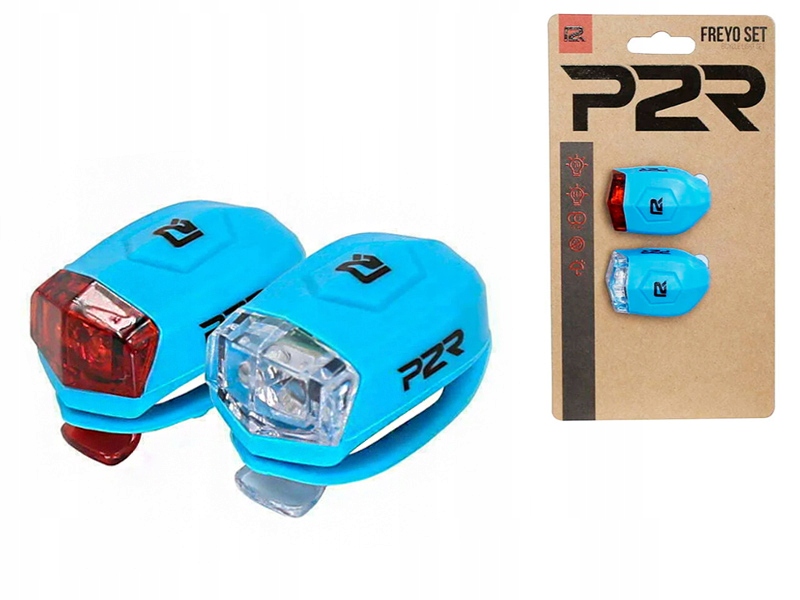 

Zestaw Lampek Rowerowych Do Roweru Led Przód Tył
