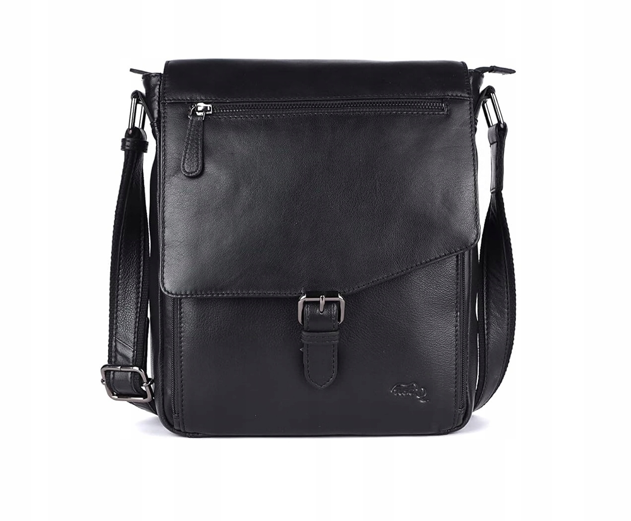 Taška Na Tablet 10,5" Kožená pánská kožená přes rameno kabelka přes rameno