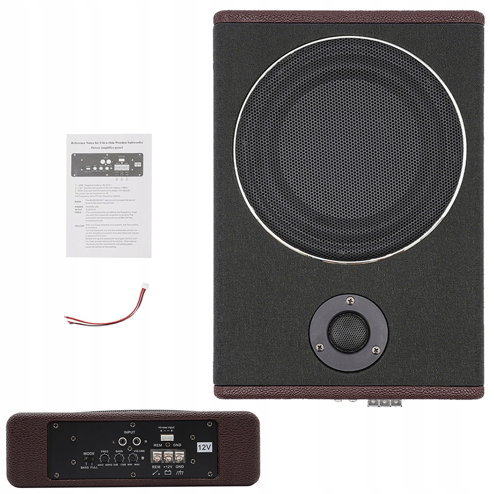 Aktivní Subwoofer 600 W Pod Sedadlo Autosedačky Pro Motorový Člun Jachty