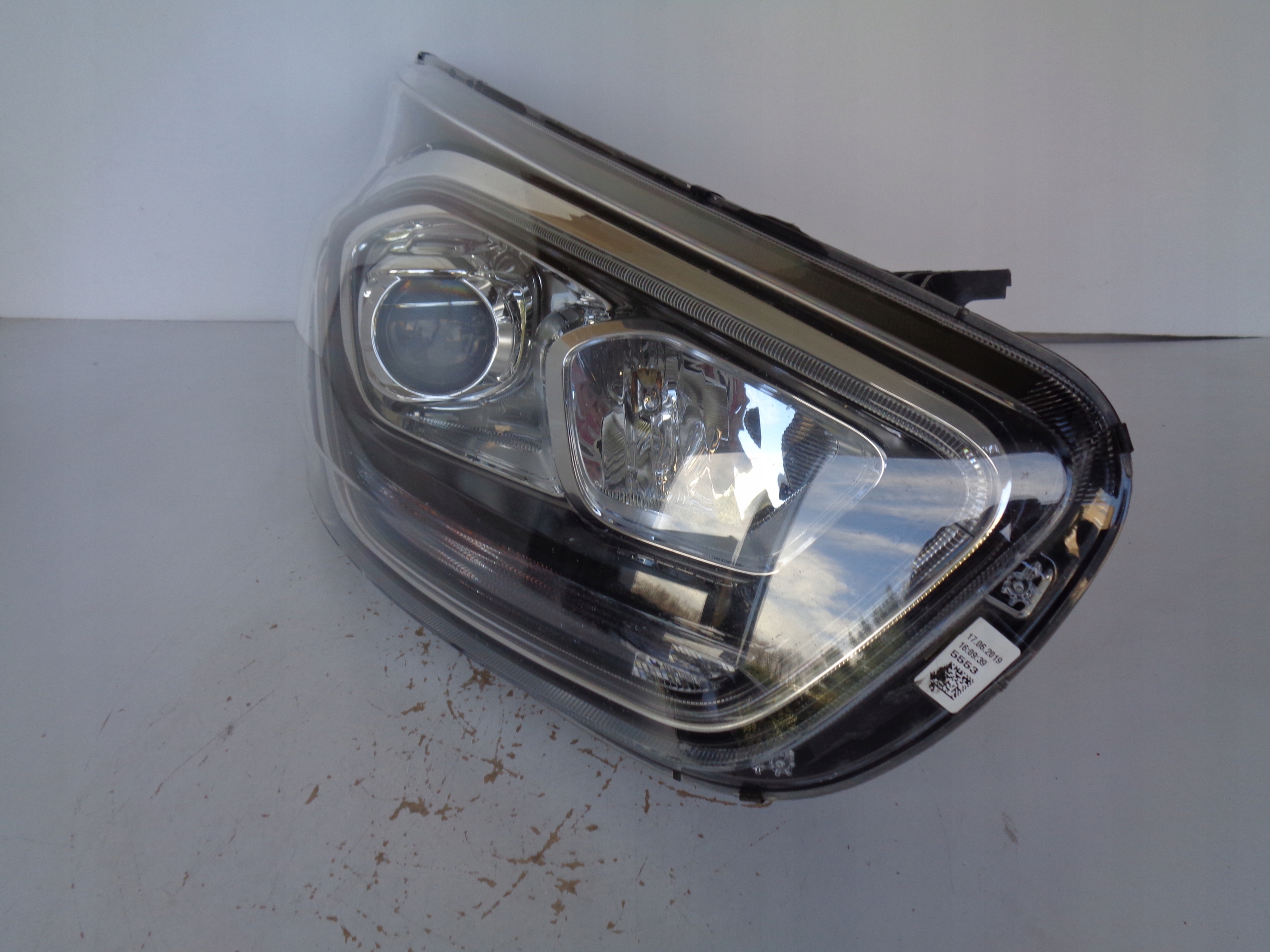 light right REFLEKTOR FORD TRANSIT CUSTOM 18- LIFT LED