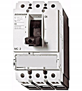 3-pólový odpojovač, 160A, Schrack MC216035