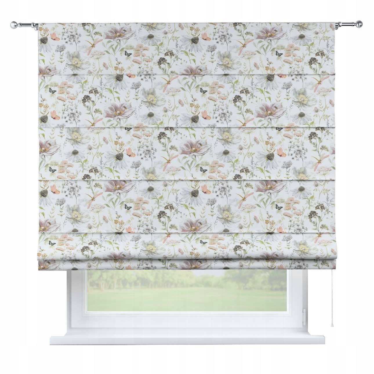 Hotová římská roleta Torino 130 x 170 cm bílá