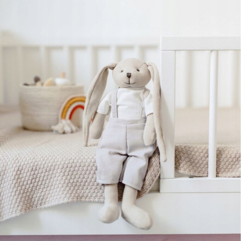 CANPOL miękka przytulanka KRÓLICZEK 80/200_bei Wiek dziecka 0 +