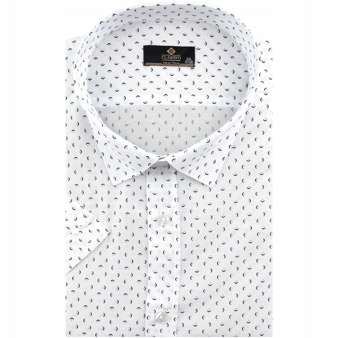 Duża Koszula Męska Wizytowa do garnituru Duże rozmiary N928