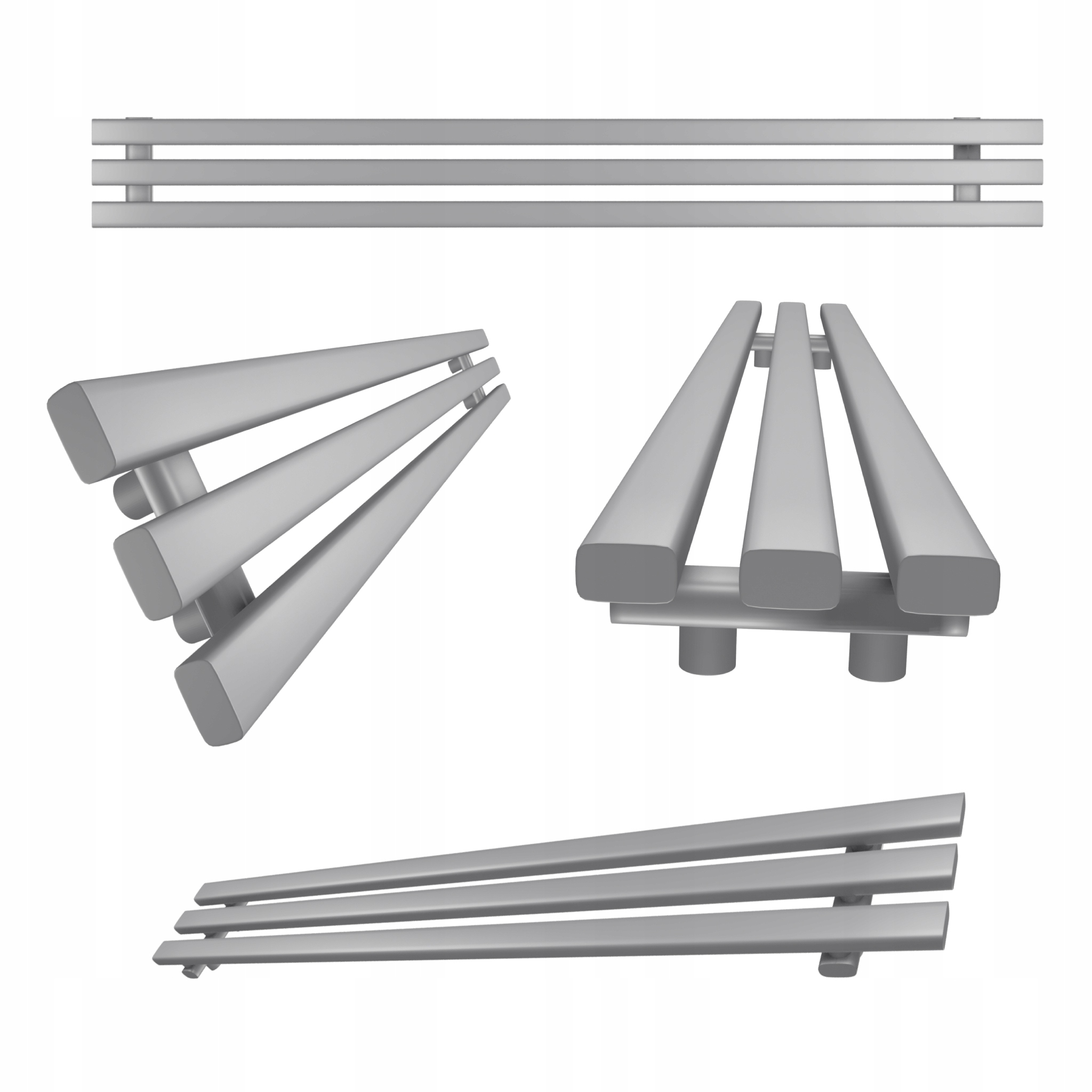 Horizontální Radiátor Horizont 3 21x180 4 Únor stříbrný