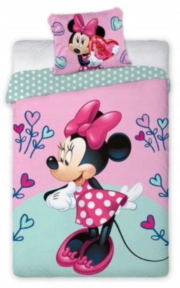 

Pościel 140X200+70x90 Myszka Minnie