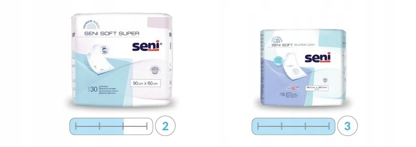 PODKŁADY higieniczne SENI SOFT Super 40x60cm 30szt Marka Seni