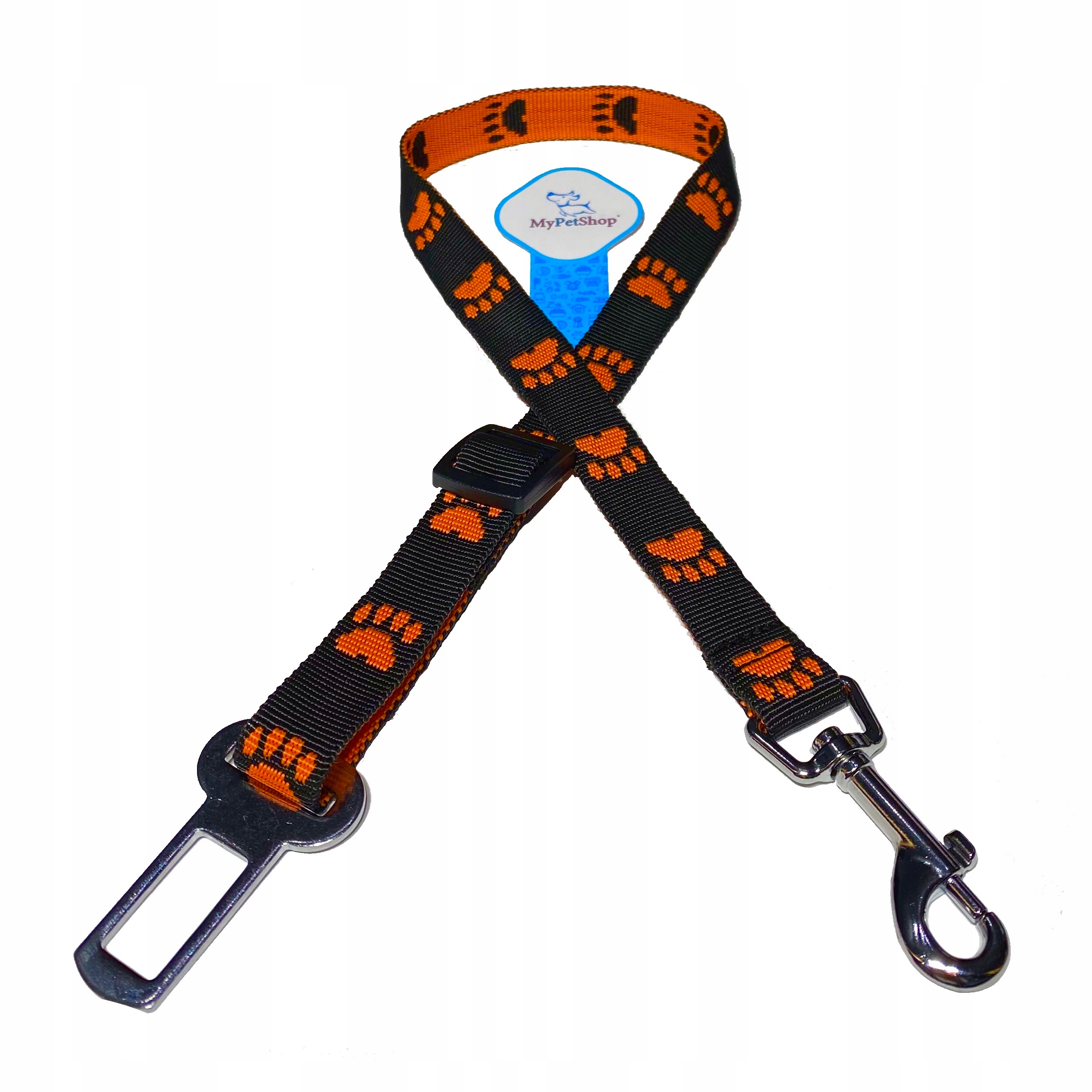 

Smycz Samochodowa Pies Kot- Regulowana 40-75 cm Ue