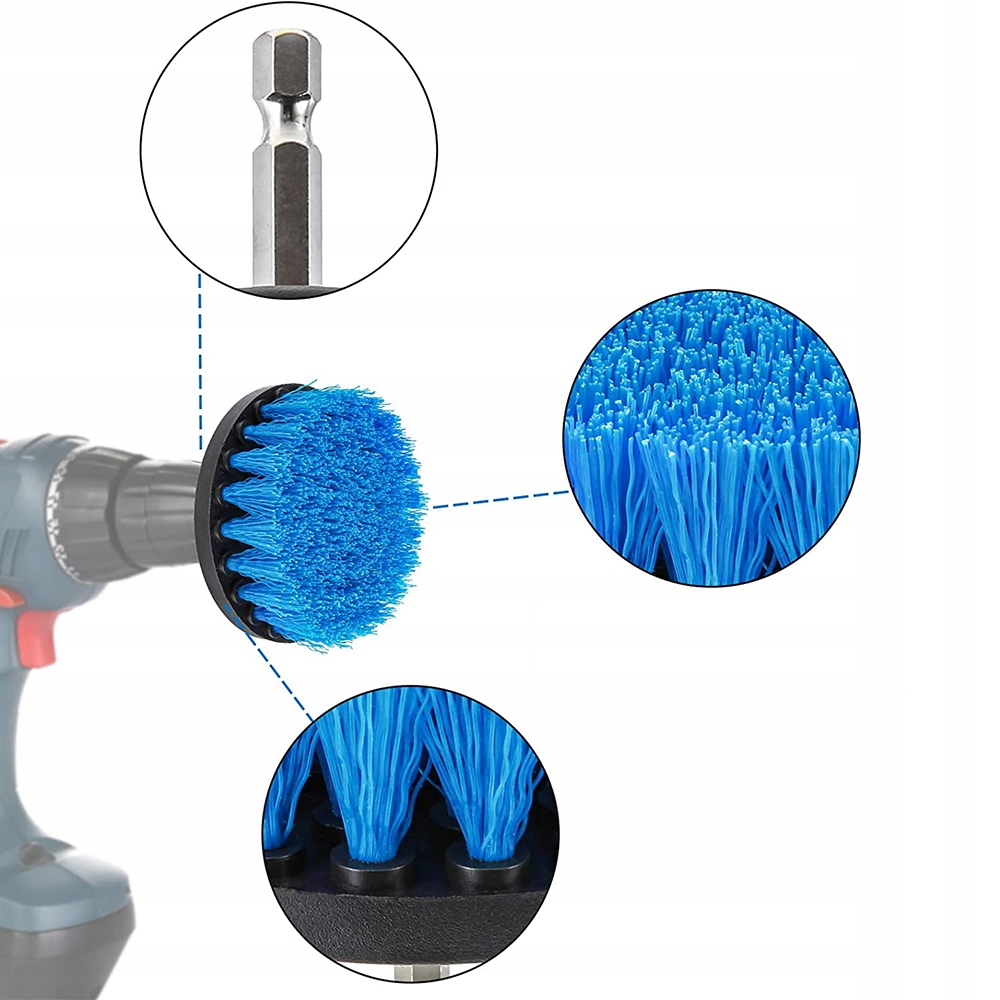 SZCZOTKI SPRZĄTAJĄCE NA WIERTARKĘ AKUMULATOROWEJ Kod producenta QINGJIESHUALANSE