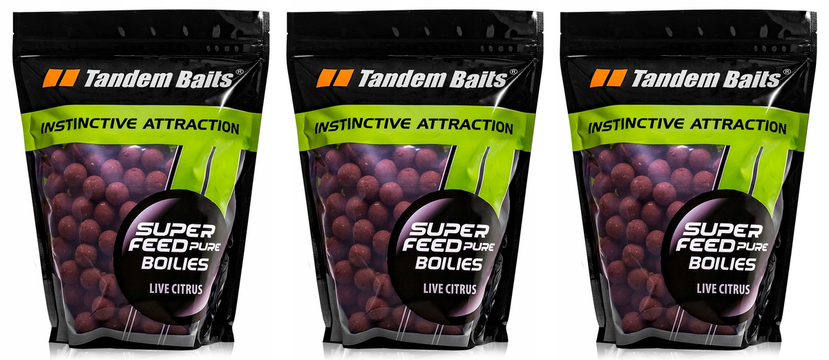 Kulki proteinowe SuperFeed Pure 18mm/1 kg Live Citrus x 3 szt