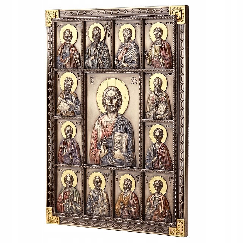 Ikona Ježiš A 12 Apoštolov Náboženský Darček Pre Babičku Mamičku
