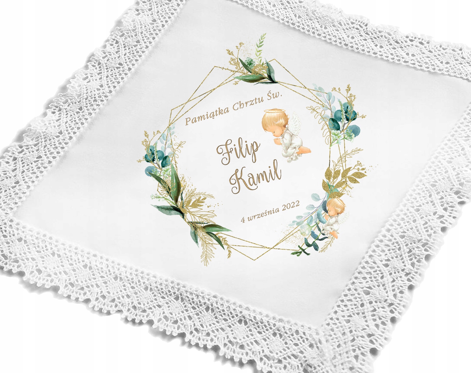 

Szatka Do Chrztu Biała szatka Na Chrzest Koronk Vk