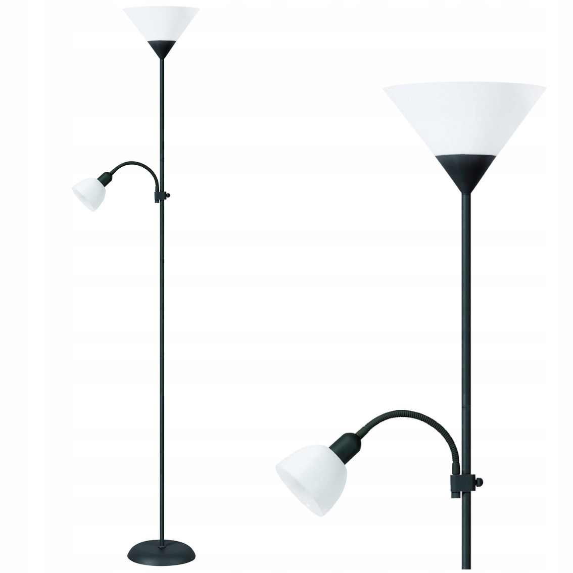 

Lampa podłogowa stojąca czytanie nocna 180cm 60W
