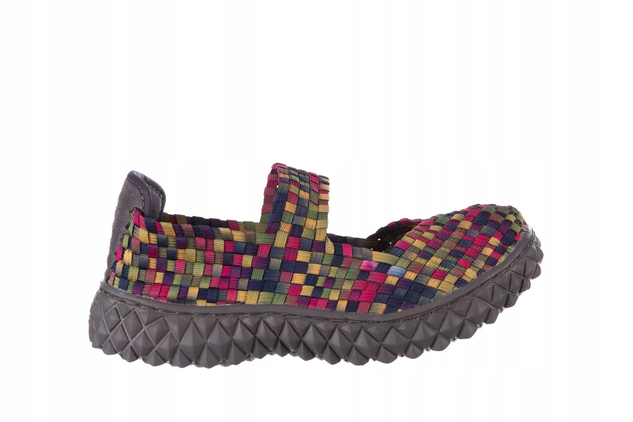 Półbuty Rock Over Fuchsia Purple Yellow Smoke Miękkie Elastyczne r.39