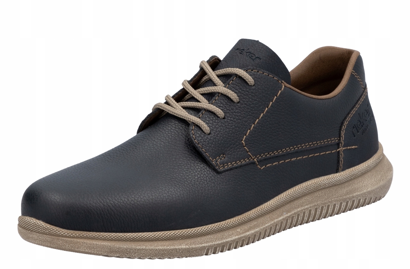 Rieker 10402-14 vel.41 modré pánské polobotky