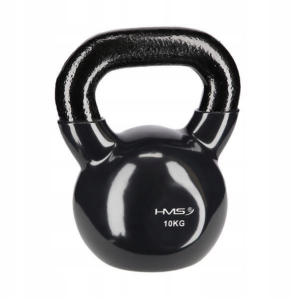 KNV10 BLACK KETTLEBELL ŻELIWNY POKRYTY WINYLEM HMS Kod producenta 17-64-069