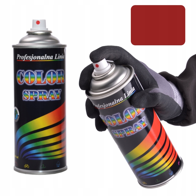 

Color Spray Lakier Farba Ral 3002 Czerwony